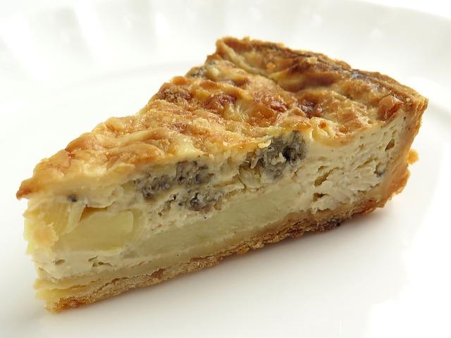 Varianty náplně pro bezlepkový quiche